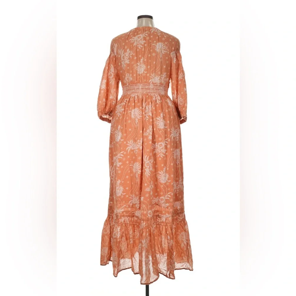 Free People Golden Hour Maxi Dress in Neutral size xl - Picture 6 of 8